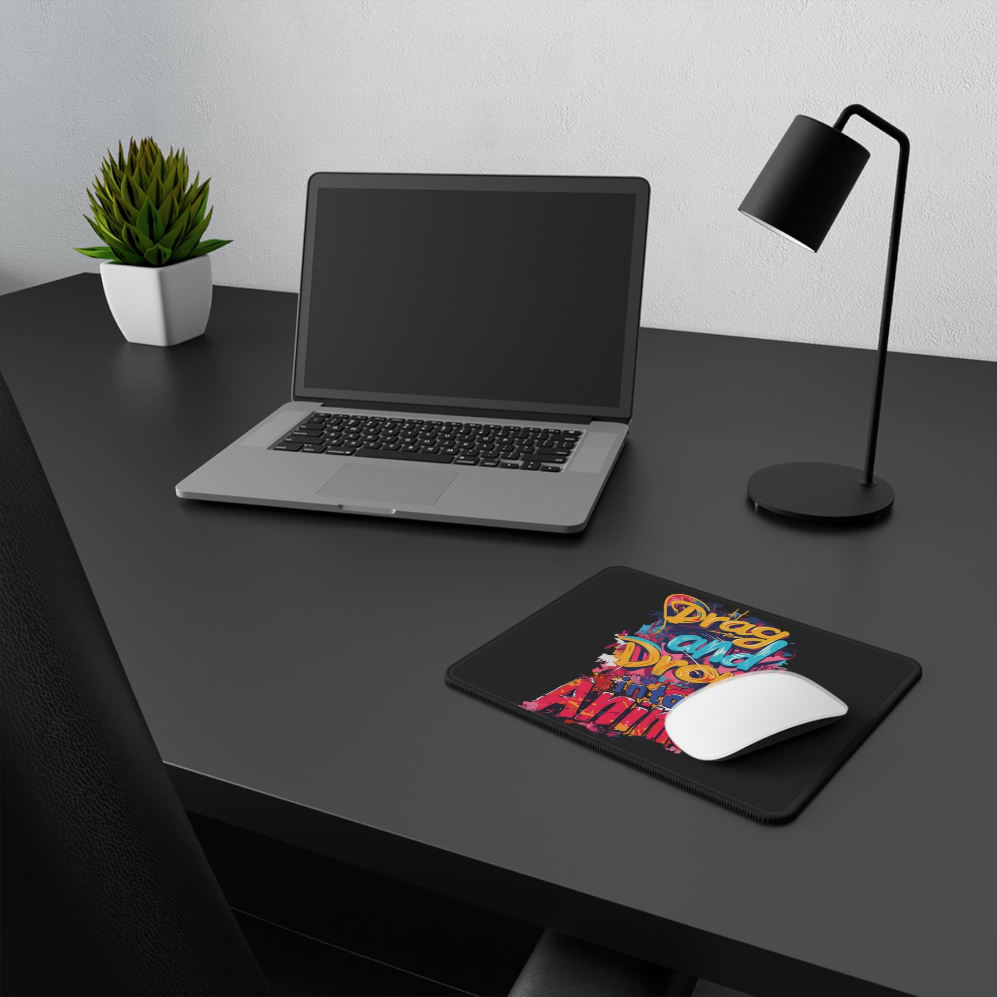 Anime Non-Slip Mouse Pad - Drag And Drop Into Anime — detail 2