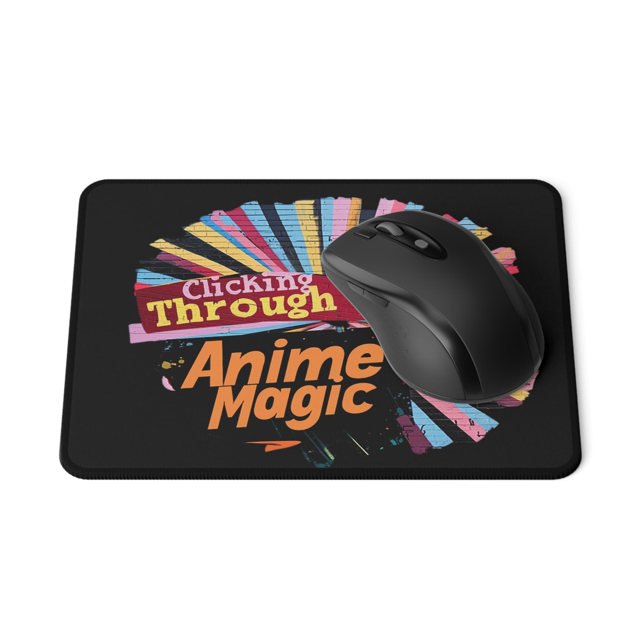 Anime Non-Slip Mouse Pad - Clicking Throught Anime Magic