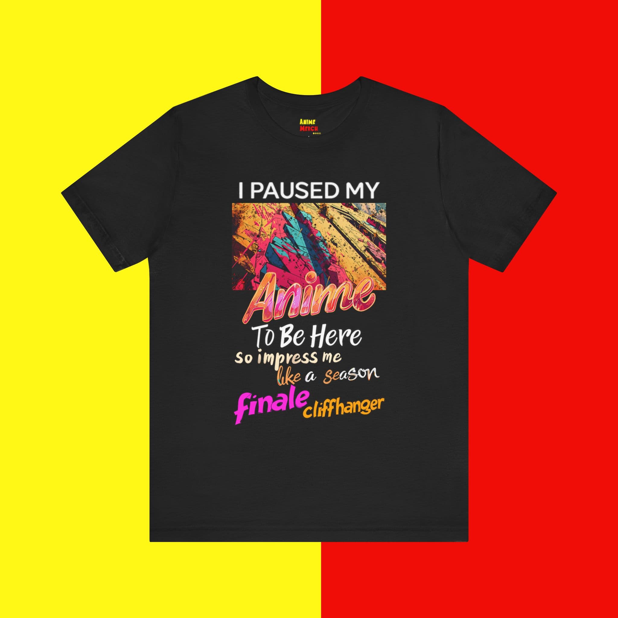 I Paused My Anime To Be Here Shirt - Otaku Apparel, Manga Fan Tee