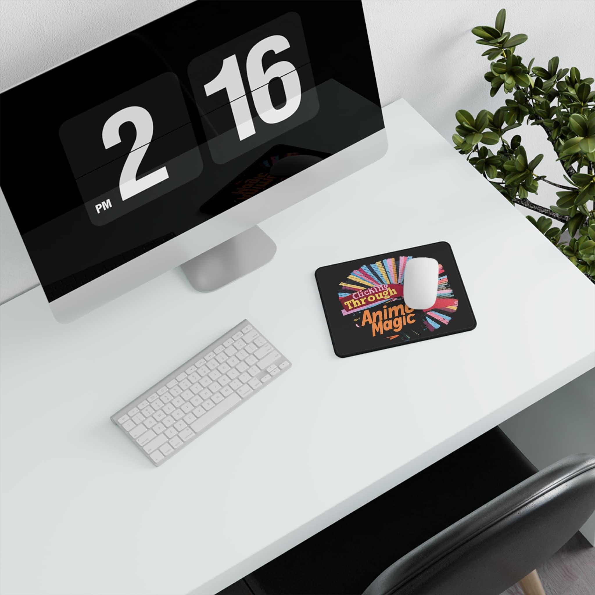 Anime Non-Slip Mouse Pad - Clicking Throught Anime Magic — detail 1