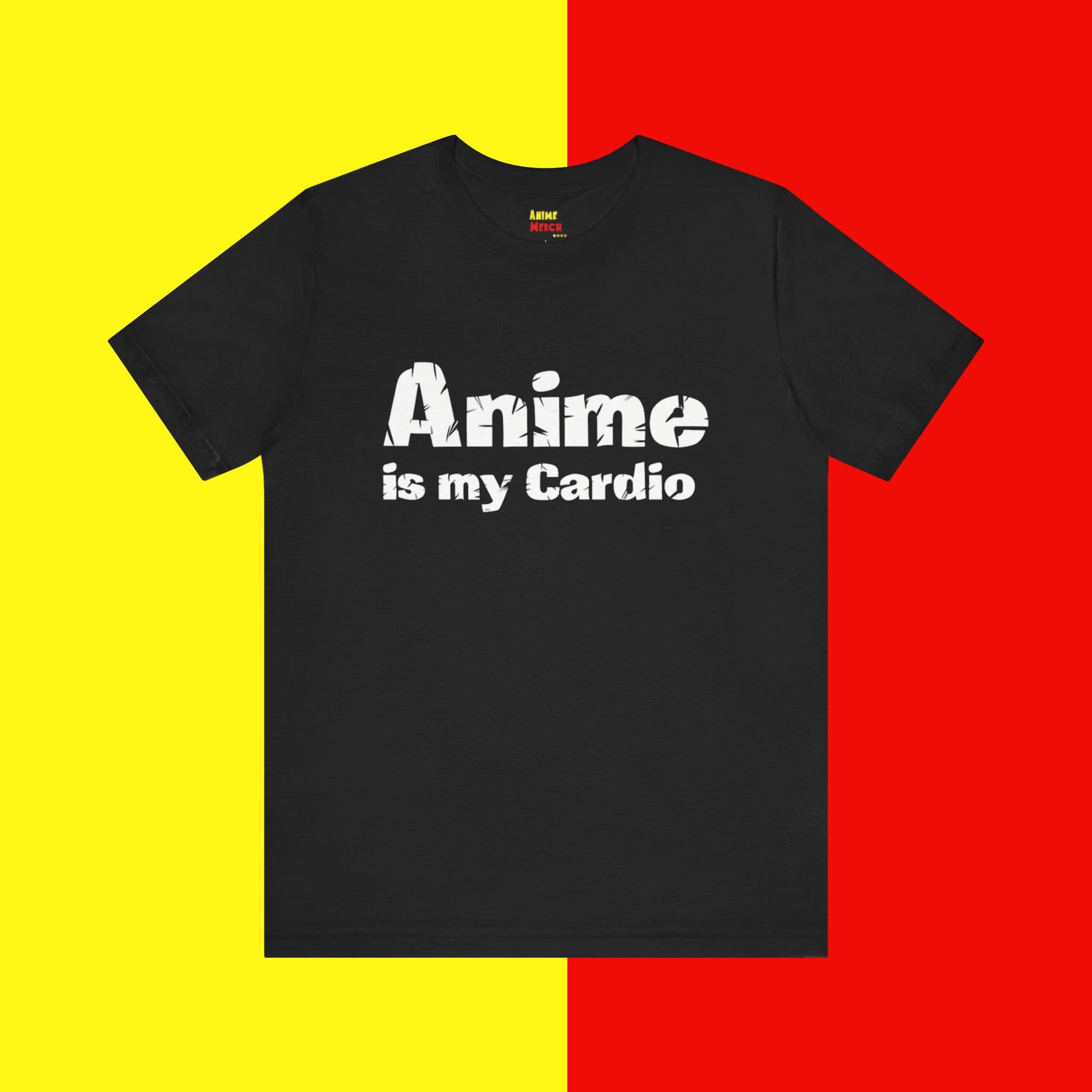 Anime Is My Cardio - Premium Anime Merch Unisex Fan T-Shirt — detail 1
