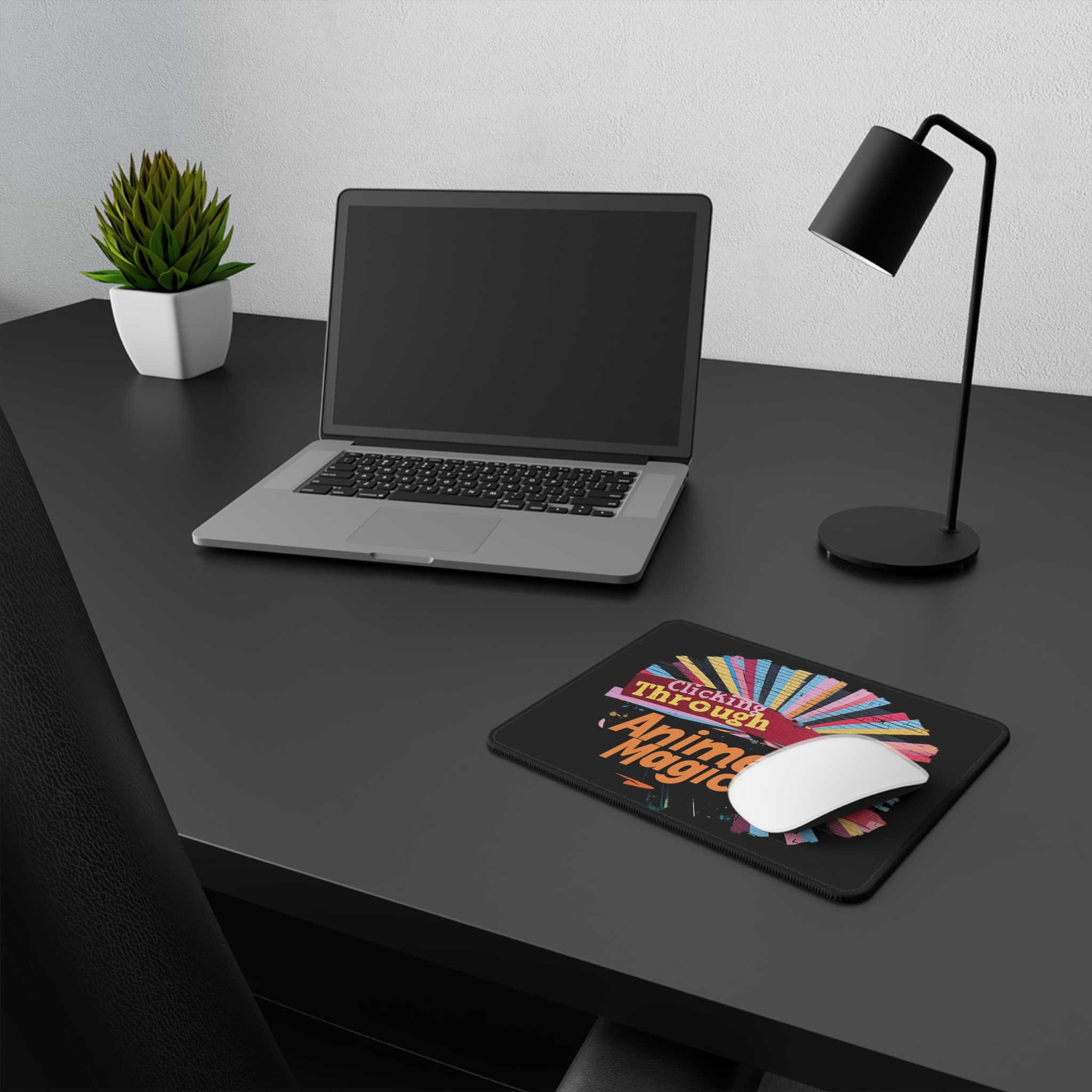 Anime Non-Slip Mouse Pad - Clicking Throught Anime Magic — detail 2