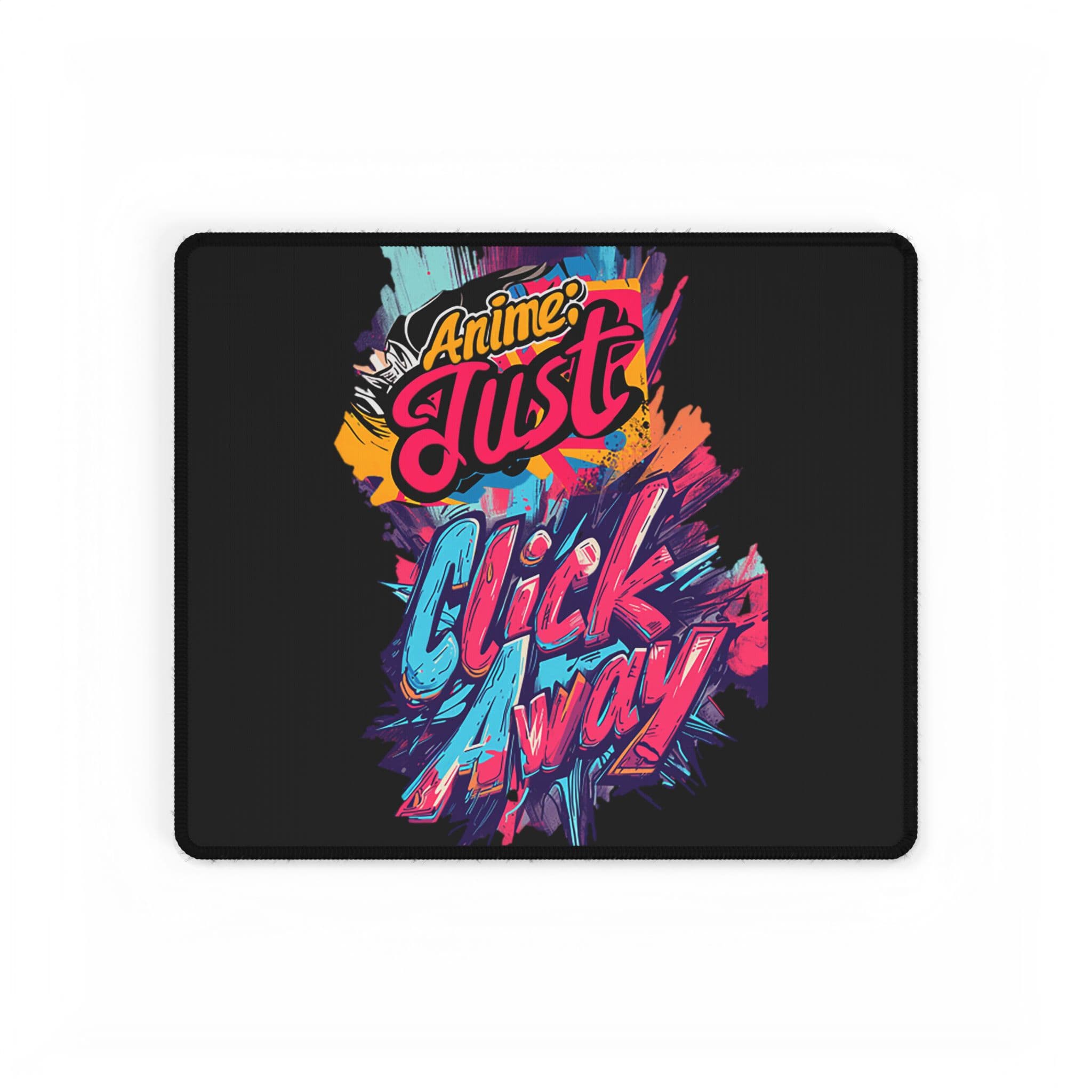 Anime Desk Mat Mouse Pad - Anime Just One Click Away