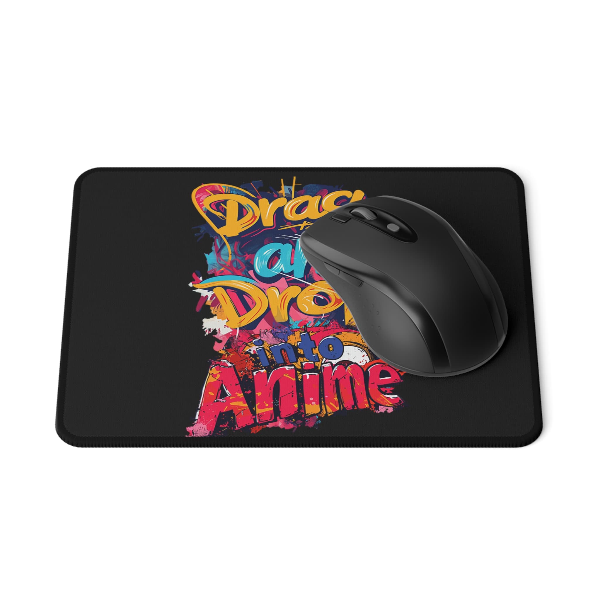 Anime Non-Slip Mouse Pad - Drag And Drop Into Anime