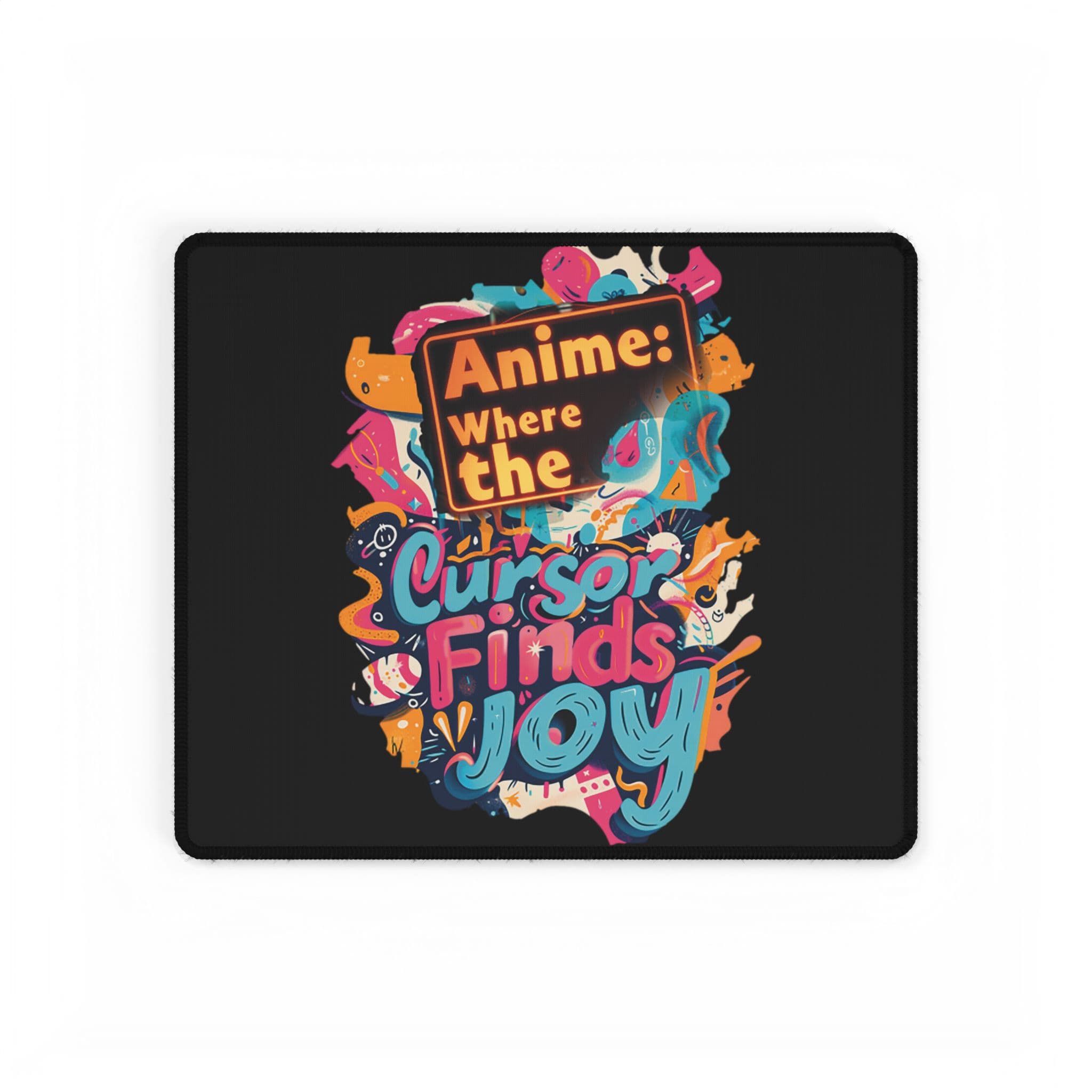 Anime Desk Mat Mouse Pad - Anime Where The Cursor Finds Joy — detail 1