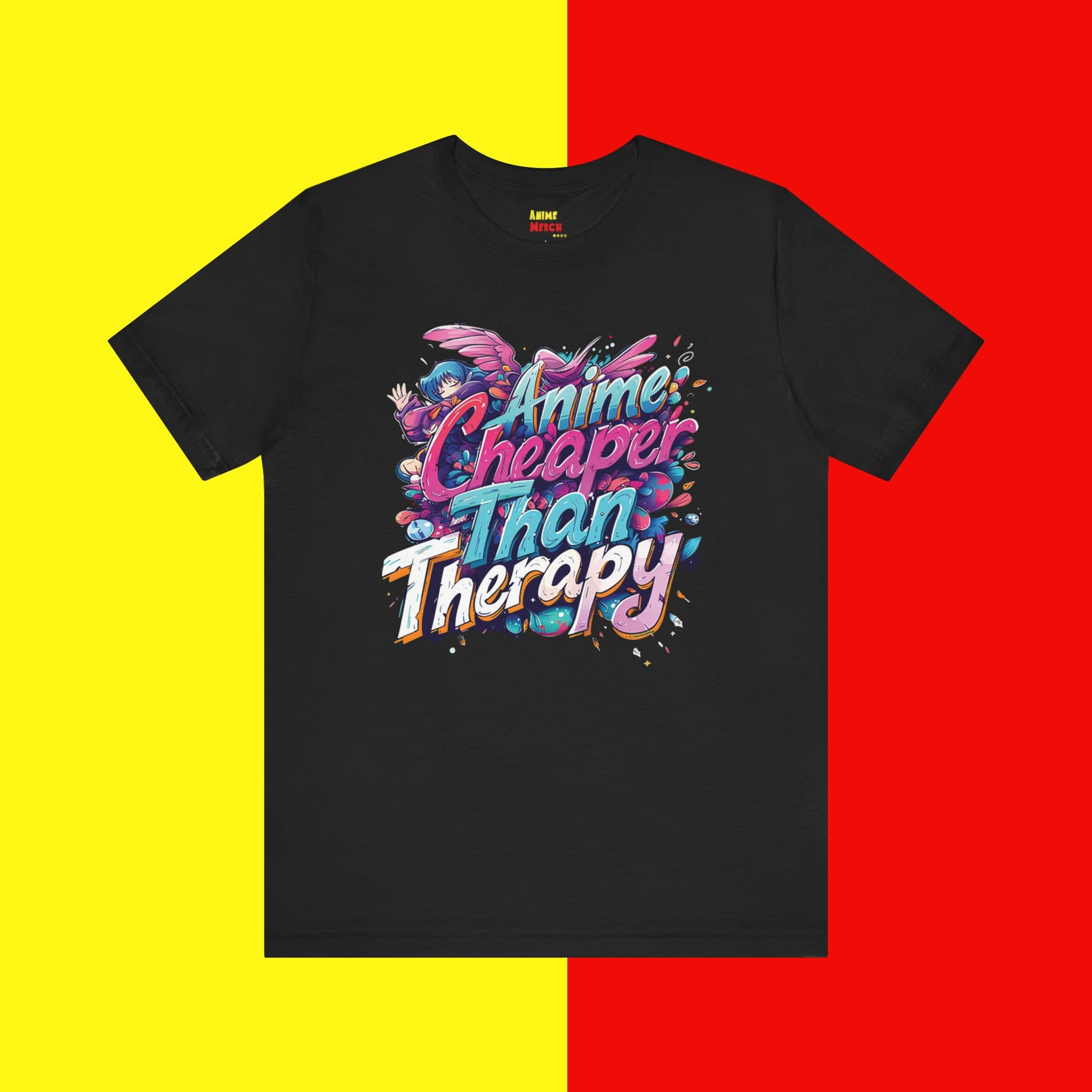 Anime Cheaper Than Therapy Premium Anime Merch Unisex Fan T-Shirt