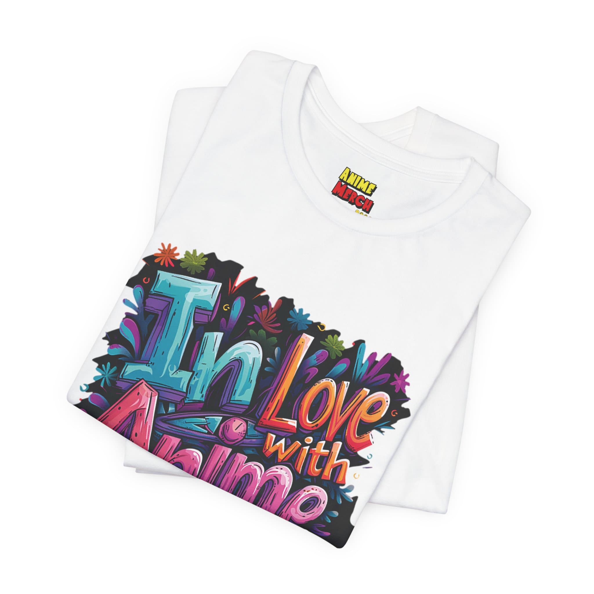 In Love With Anime Premium Anime Merch Unisex Fan T-Shirt — detail 2
