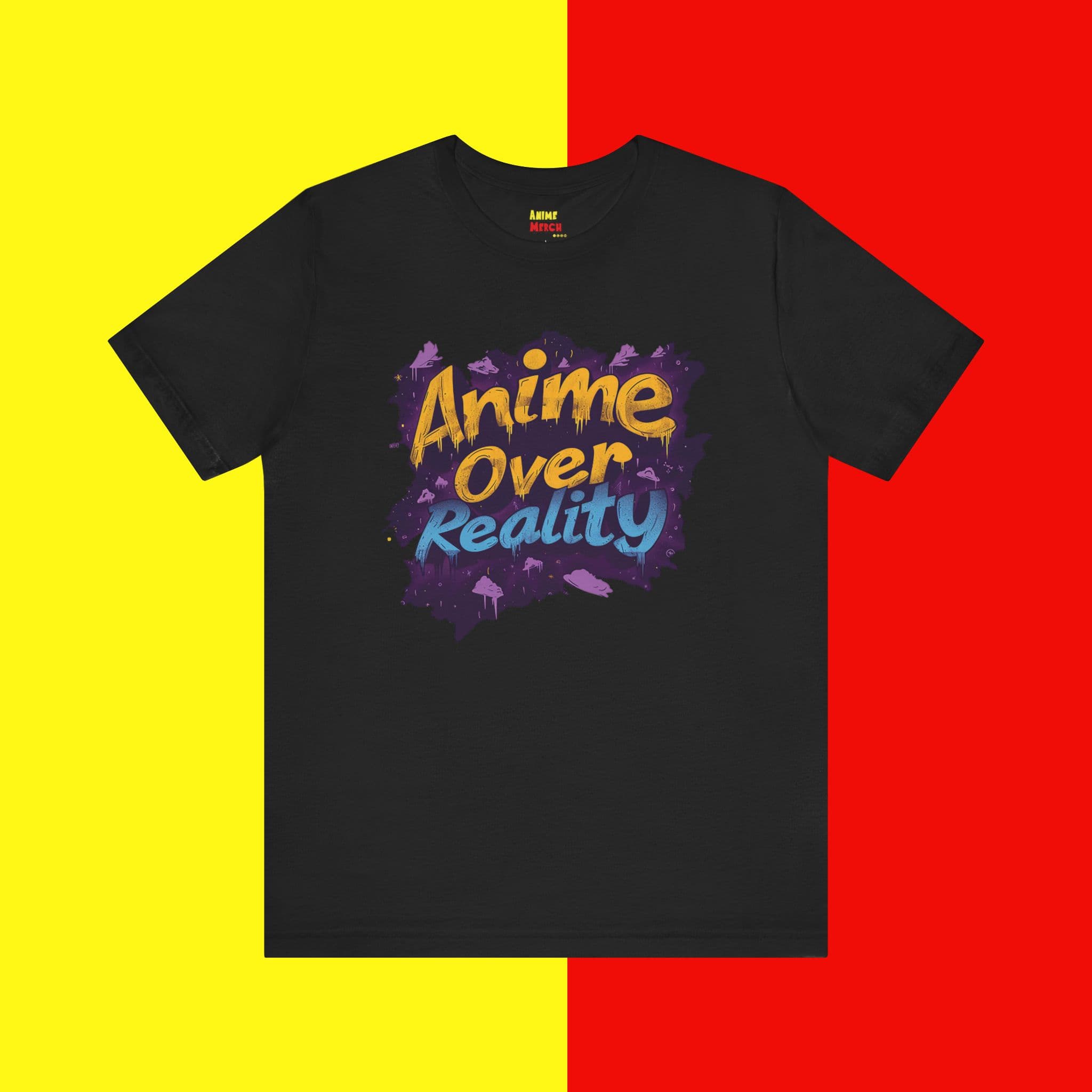 Anime Over Reality Unisex Fan T-Shirt For Anime Fan — detail 1