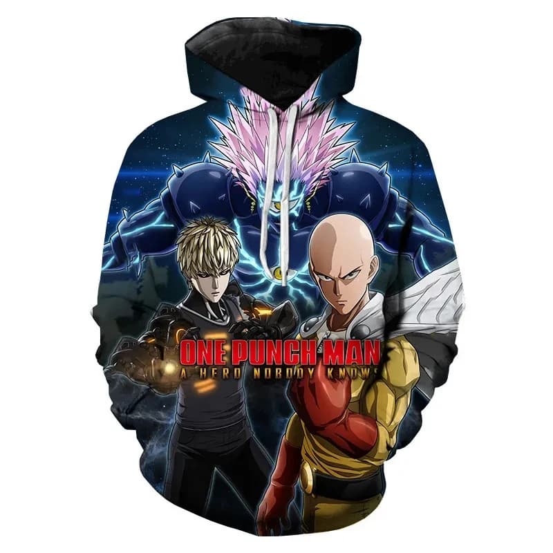 Anime One-Punch Man Printed Sweatshirt (Copy)
