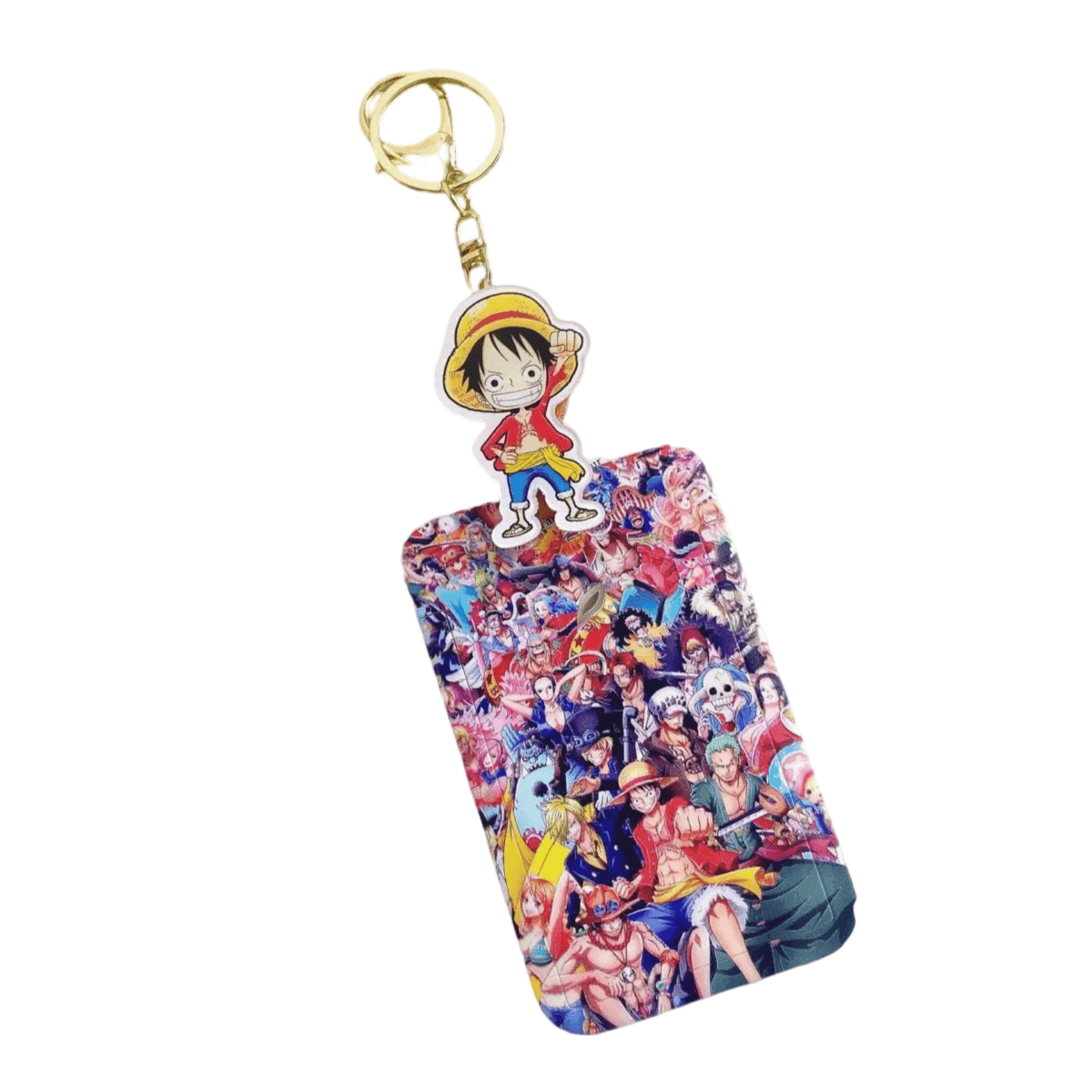 One Piece Anime Monkey D. Luffy And Friends Pendant Keychain