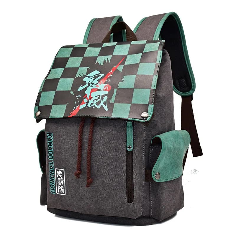 Anime Demon Slayer Tanjiro Kamado Backpack — detail 1
