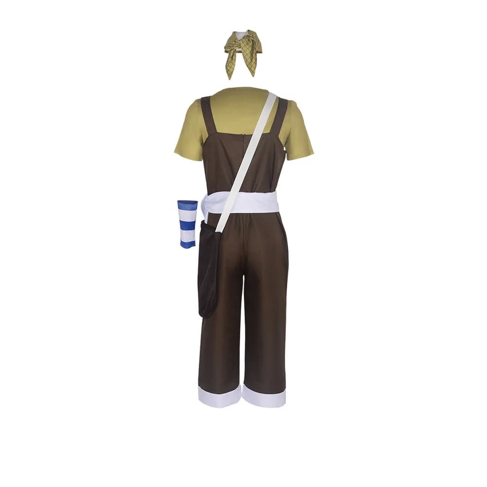 Anime Halloween One Piece Usopp Cosplay Costume — detail 1