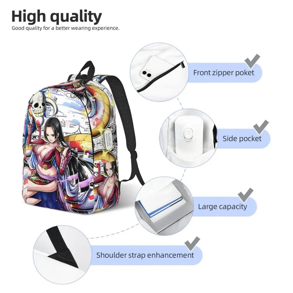 Anime One Piece Boa Hancock Backpack — detail 2
