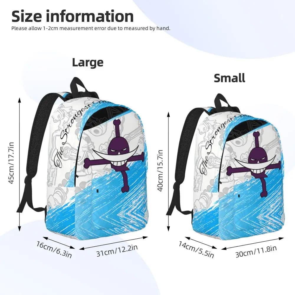 One Piece Anime Whitebeard Pirates Backpack — detail 1
