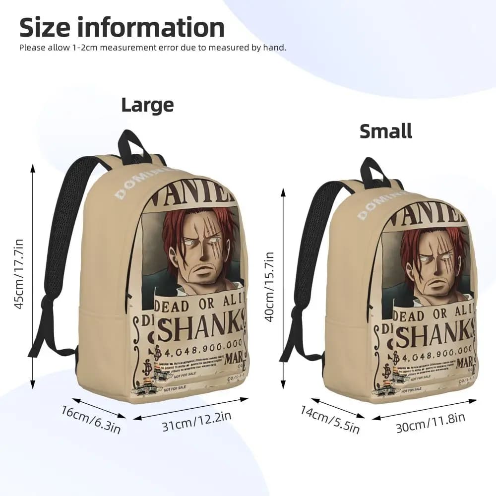 Anime One Piece Dead Or Alive Shanks Backpack — detail 1