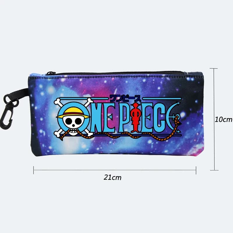 3 Pcs/Set Anime One Piece Monkey D. Luffy School Bag — detail 2
