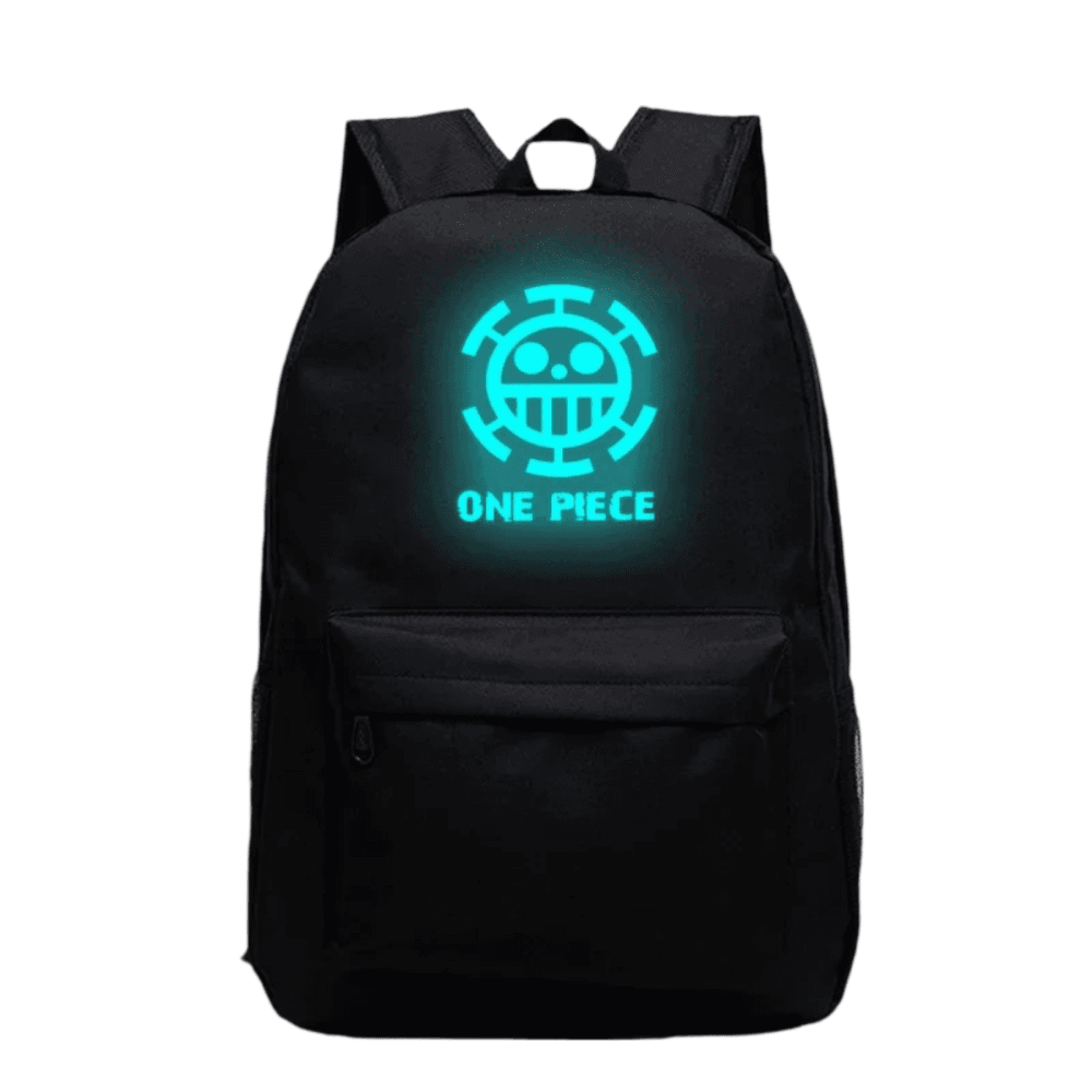 Anime One Piece Trafalgar D. Law Symbol Luminous Backpack