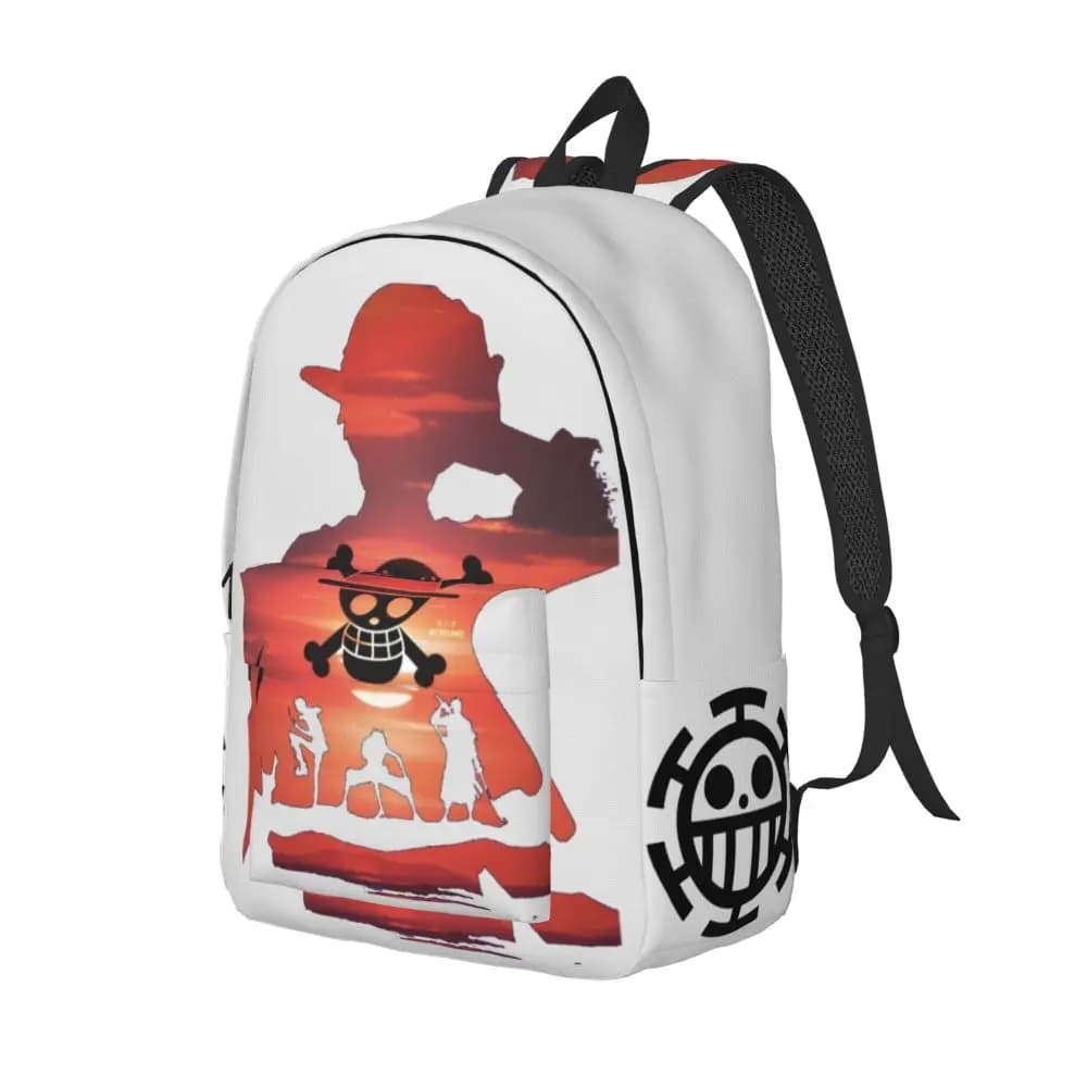 One Piece Anime Silhouette Schoolbag — detail 1