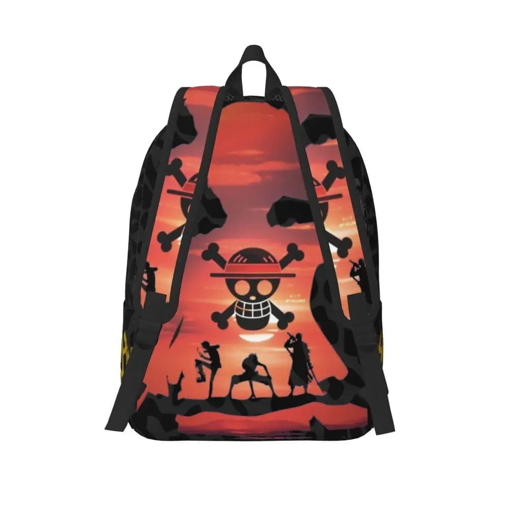 One Piece Anime Character Luffy Schoolbag — detail 2