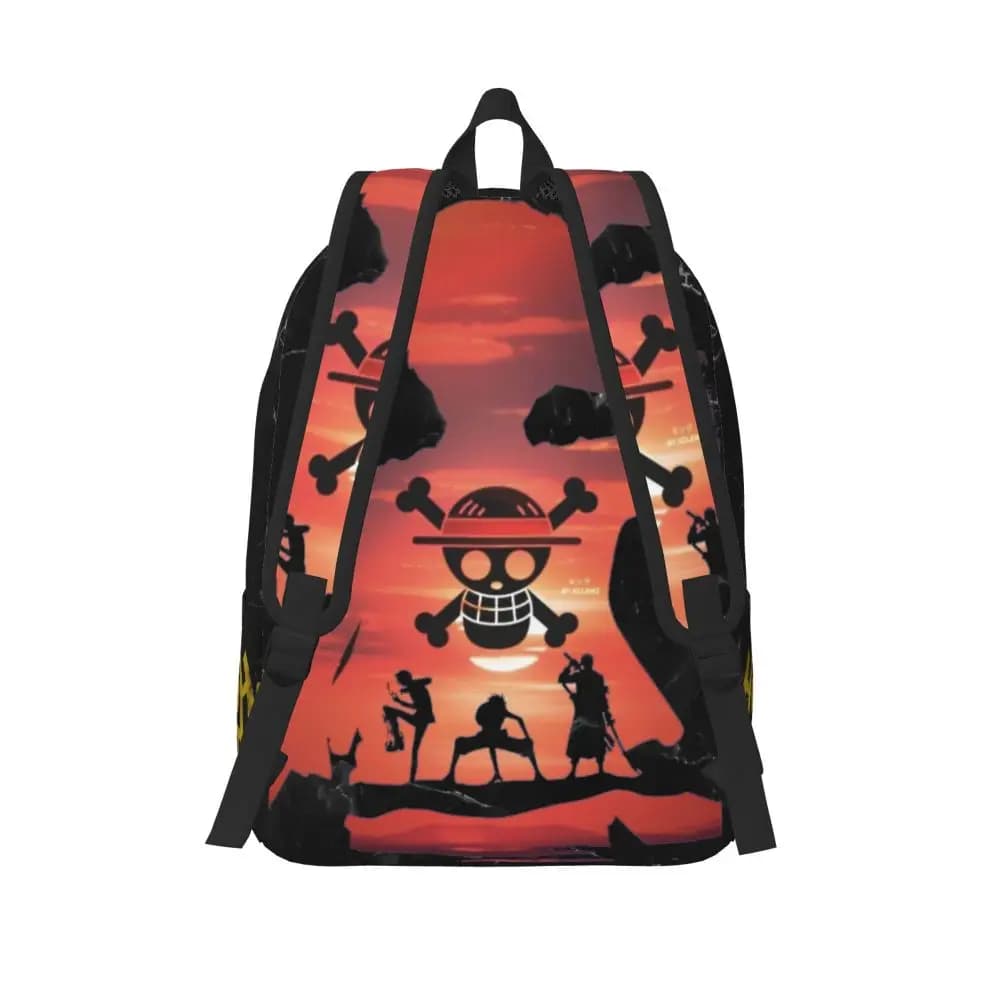 One Piece Anime Character Monkey D. Luffy Schoolbag — detail 2