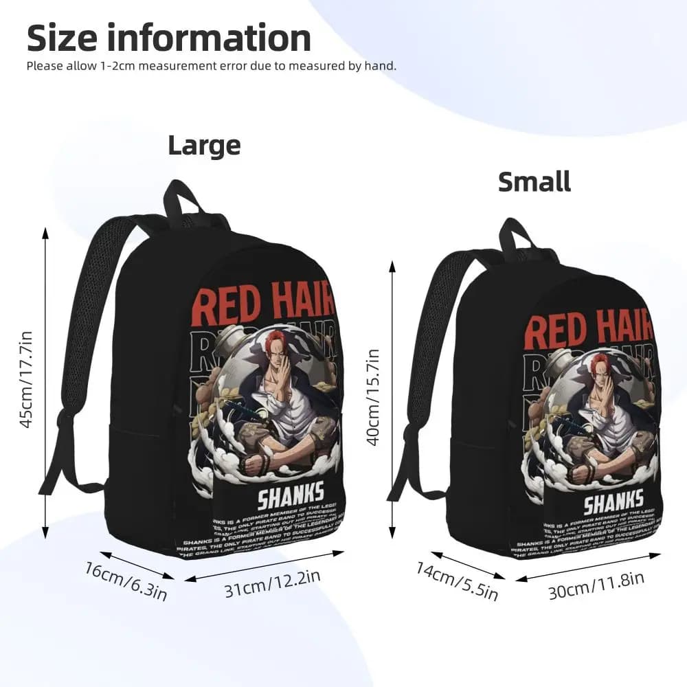 Anime One Piece Shanks Schoolbag — detail 2