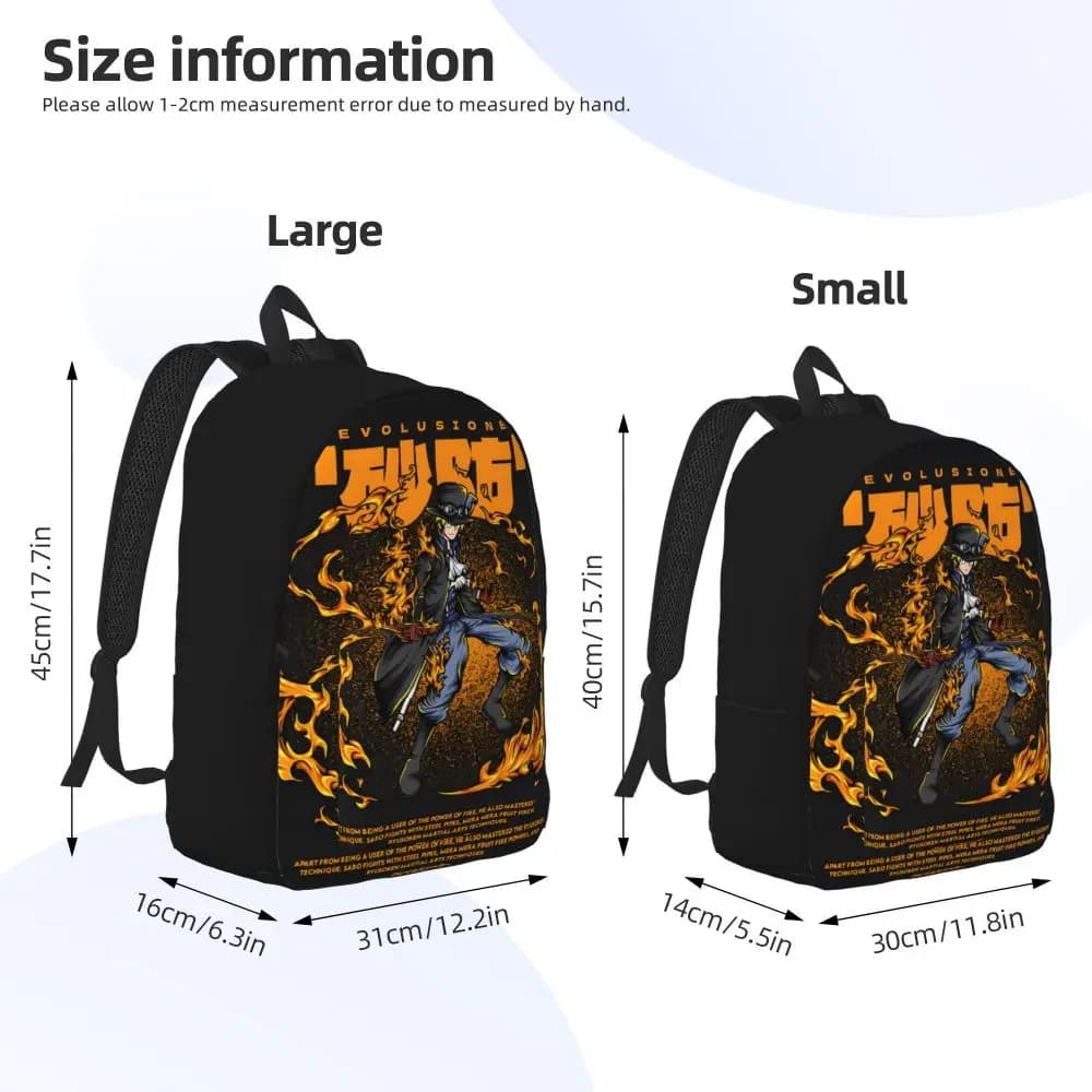 Anime One Piece Sabo Schoolbag — detail 2