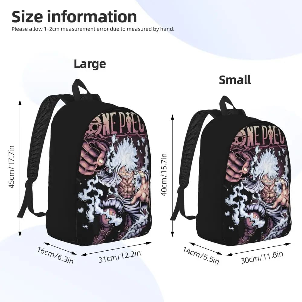 Anime One Piece Gear 5 Monkey D. Luffy Schoolbag — detail 2