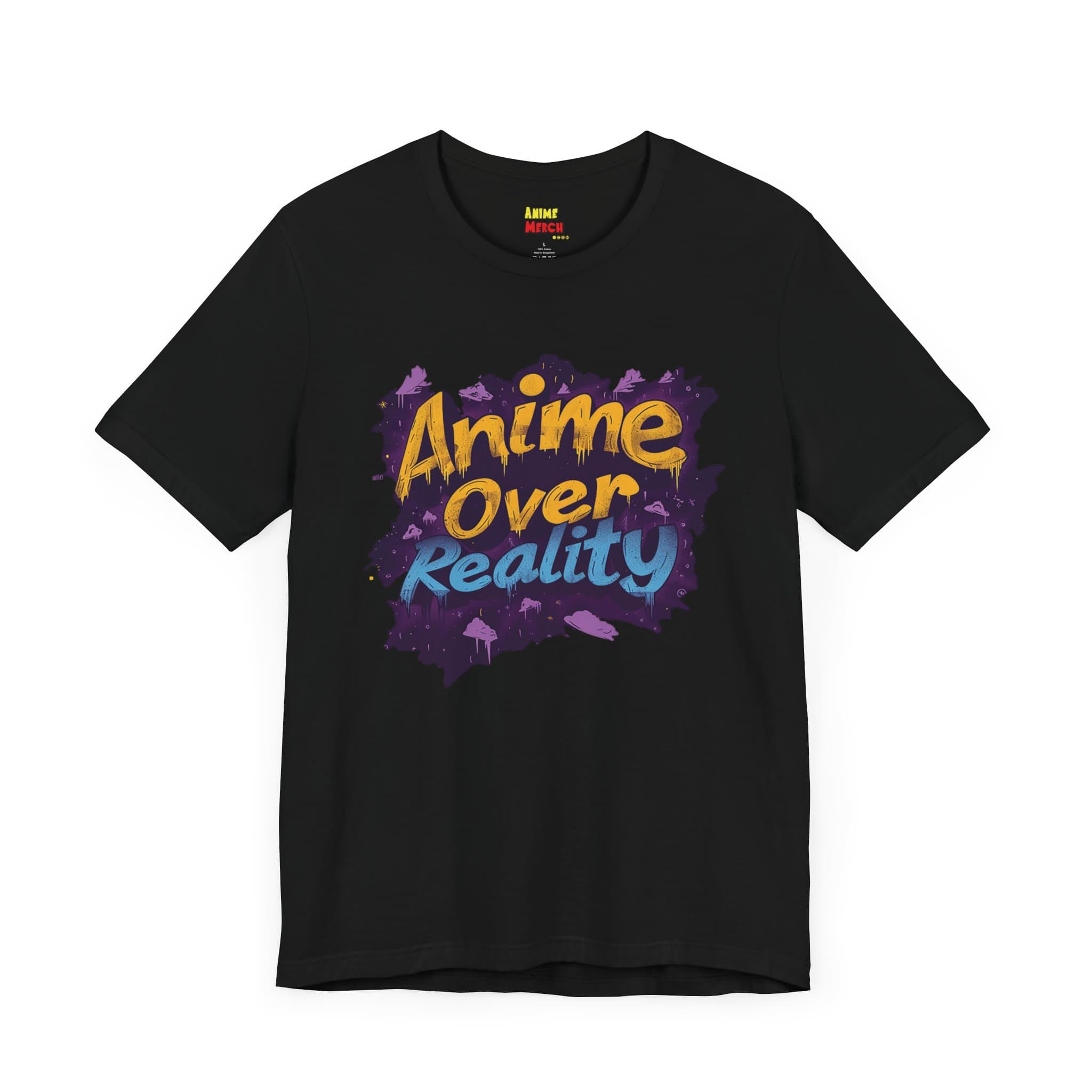 Anime Over Reality Unisex Fan T-Shirt For Anime Fan — detail 2