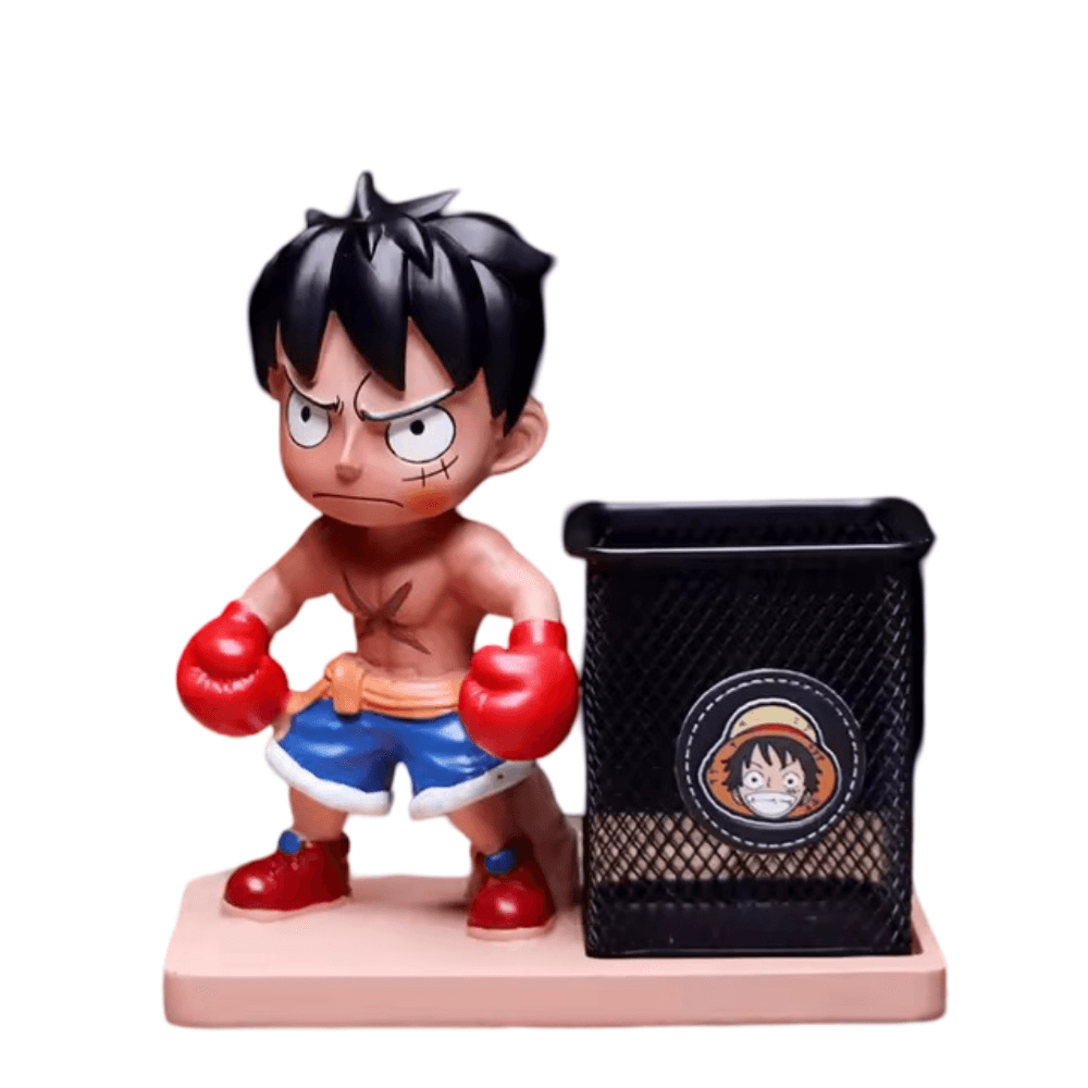 Anime One Piece Monkey D. Luffy Boxer Pen Holder — detail 1