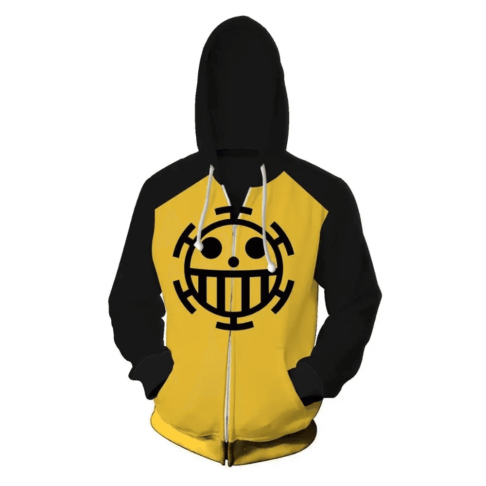 Anime One Piece Trafalgar Printed Sweatshirt