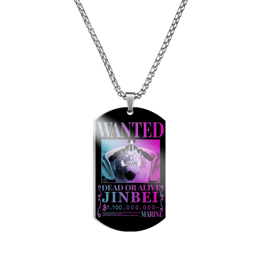 Anime One Piece Dead Or Alive Jinbei Necklace