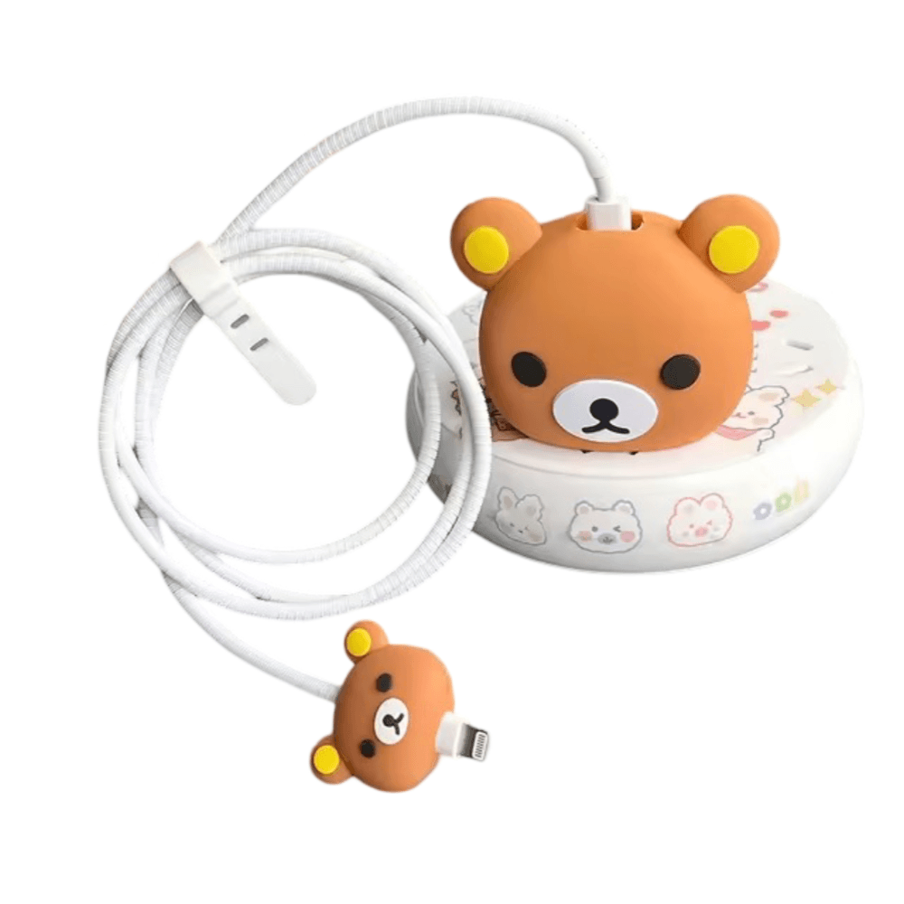 Anime Rilakkuma iPhone USB Cable Protector