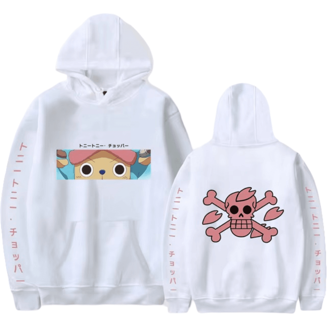 One Piece Anime Tony Tony Chopper Printed Hoodie — detail 2