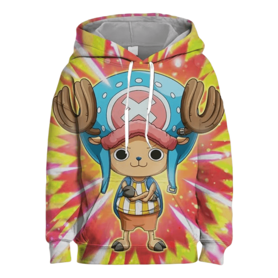 Anime One Piece Tony Tony Chopper 3D Printed Hoodie