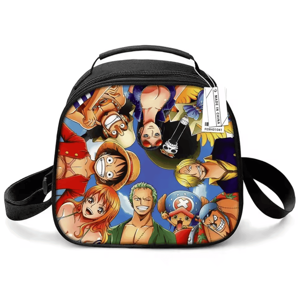 Anime One Piece Monkey D. Luffy And Friends Lunch Bag