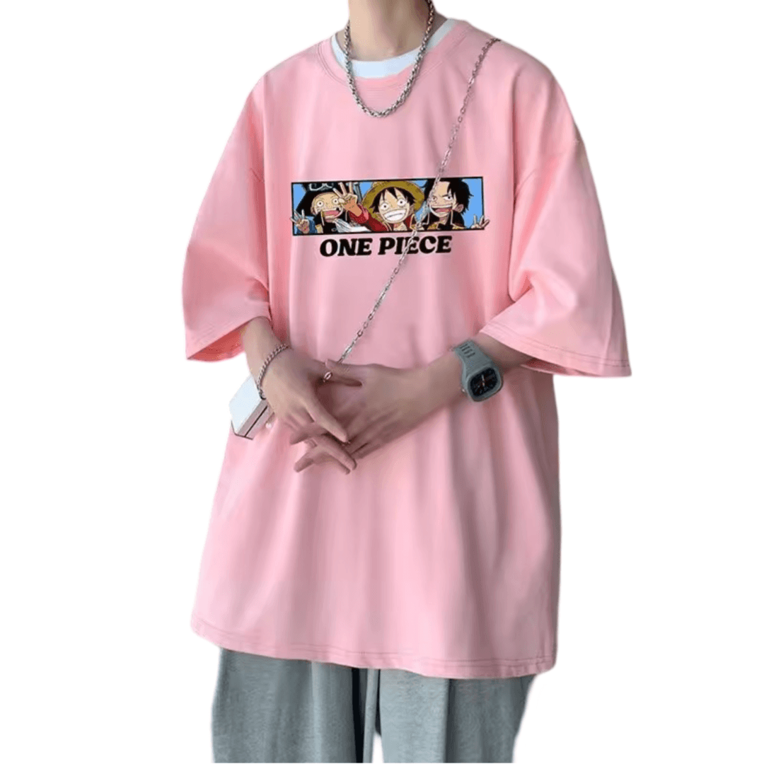 Anime One Piece Casual T-shirt — detail 2