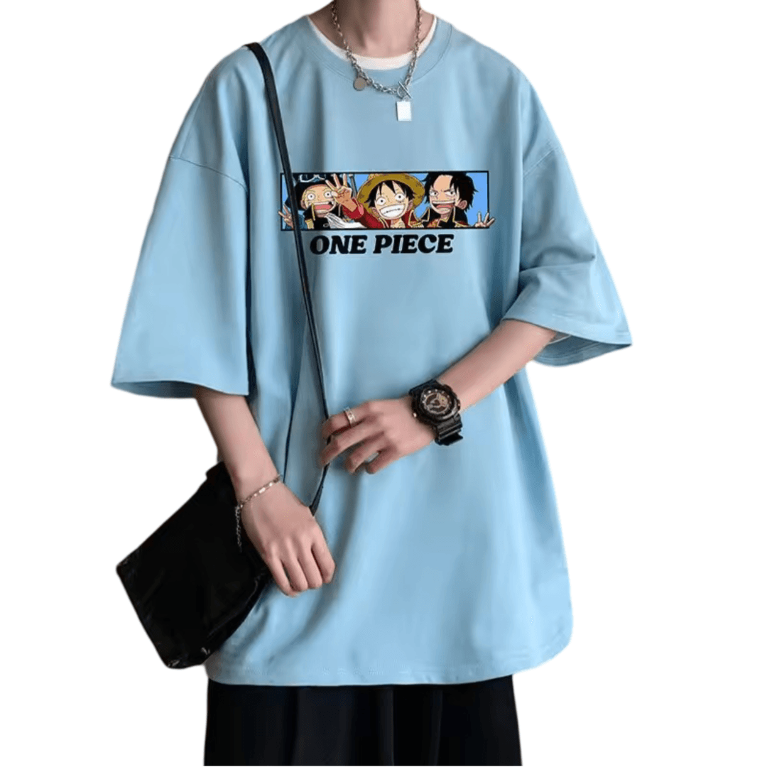 Anime One Piece Casual T-shirt — detail 1