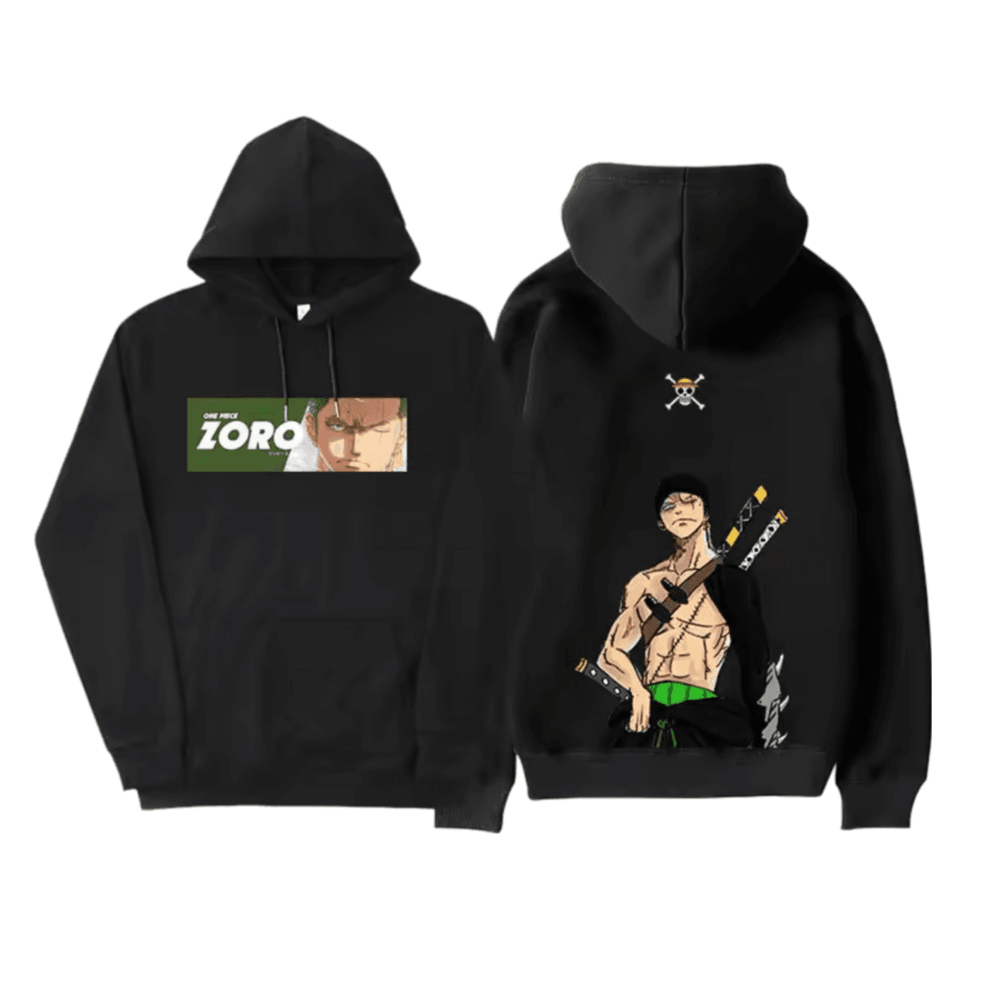 Anime One Piece Roronoa Zoro Warm Hoodie