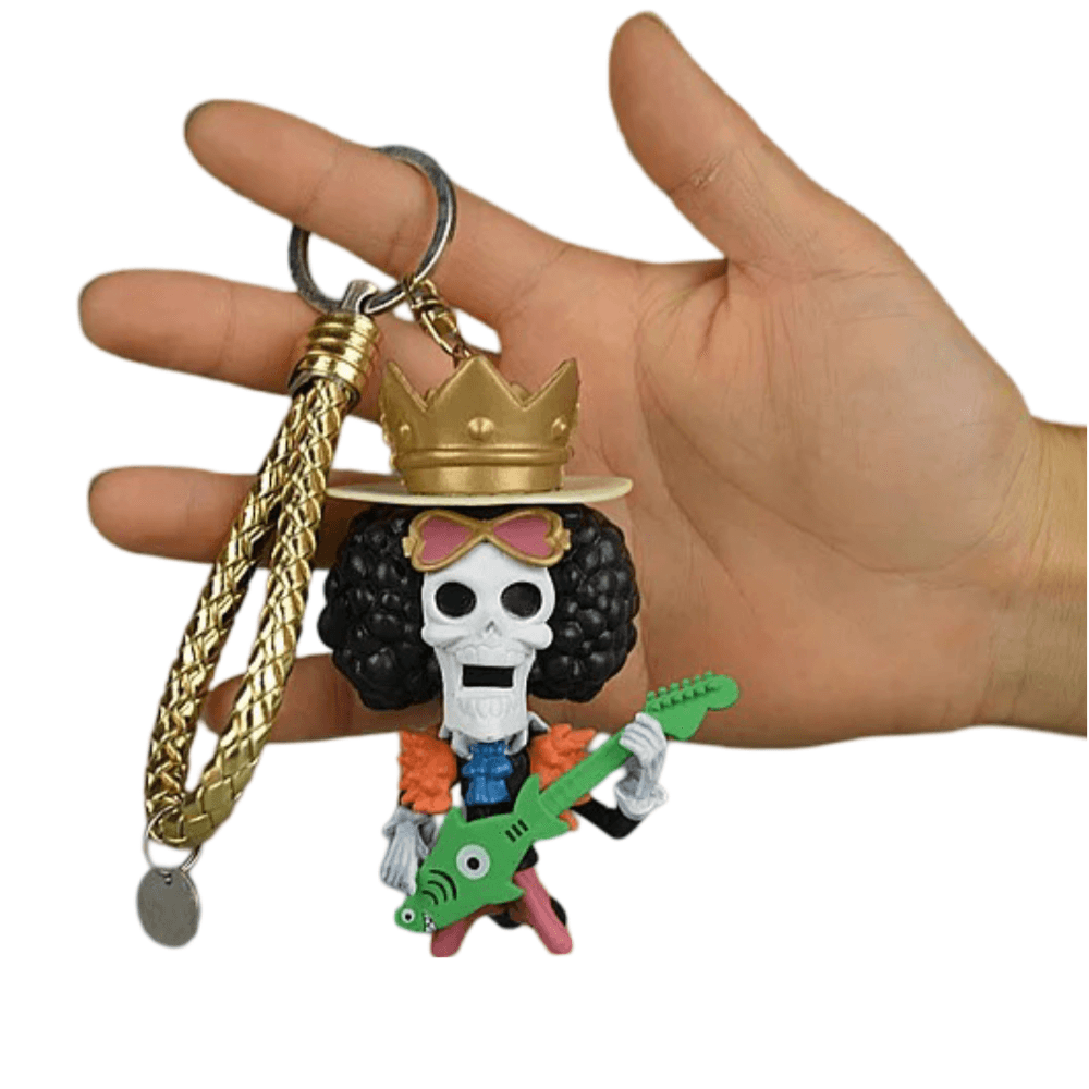 Anime One Piece Brook Keychain
