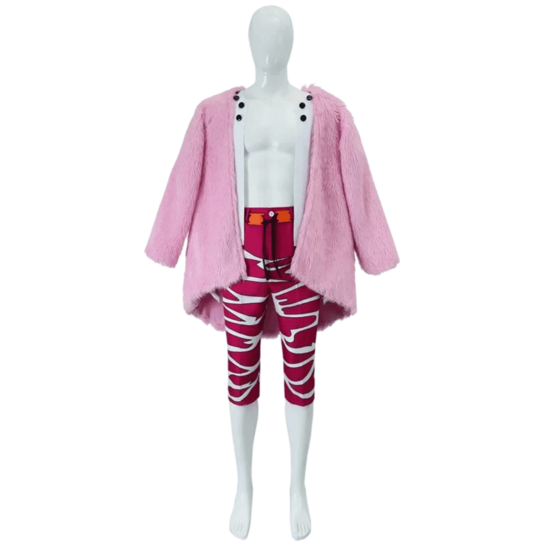 Anime Halloween One Piece Donquixote Doflamingo Cosplay Costume