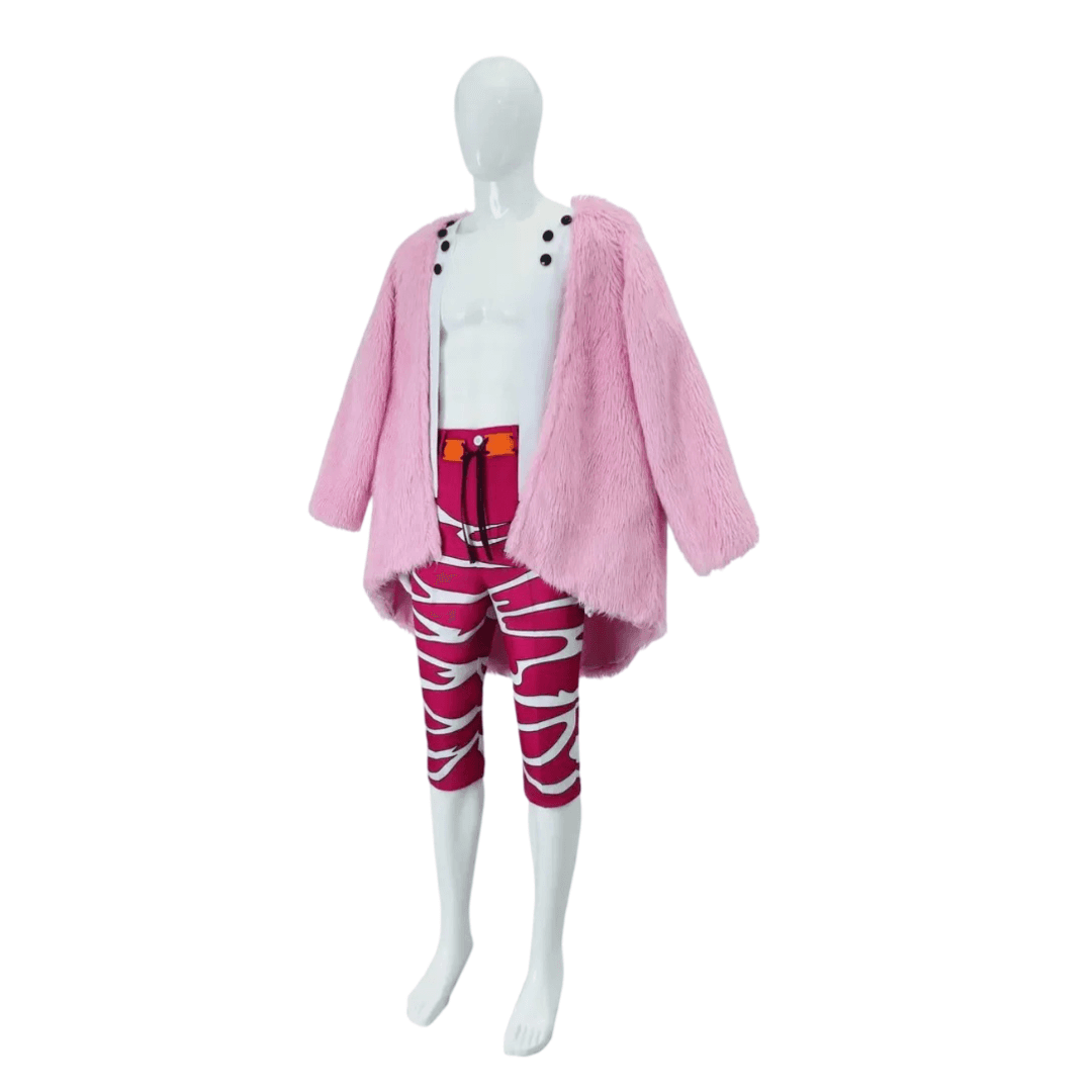 Anime Halloween One Piece Donquixote Doflamingo Cosplay Costume — detail 1