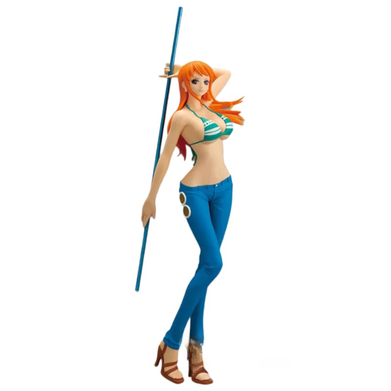 22cm Anime One Piece Nami Sorcery Clima-Tact Action Figure Toy — detail 1