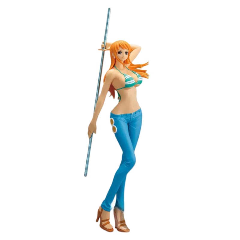 22cm Anime One Piece Nami Sorcery Clima-Tact Action Figure Toy — detail 2