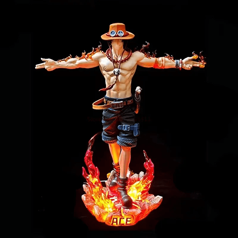 28cm Anime One Piece Portgas D. Ace Action Figure Toy — detail 2