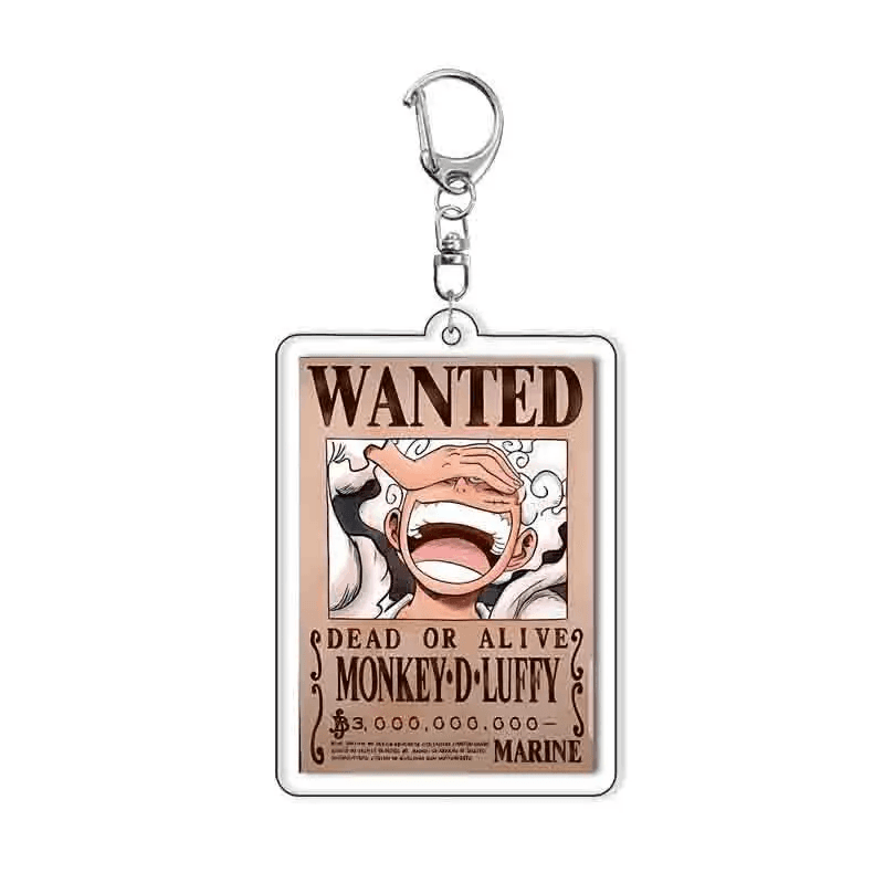 One Piece Anime Monkey D. Luffy Acrylic Keychain — detail 1