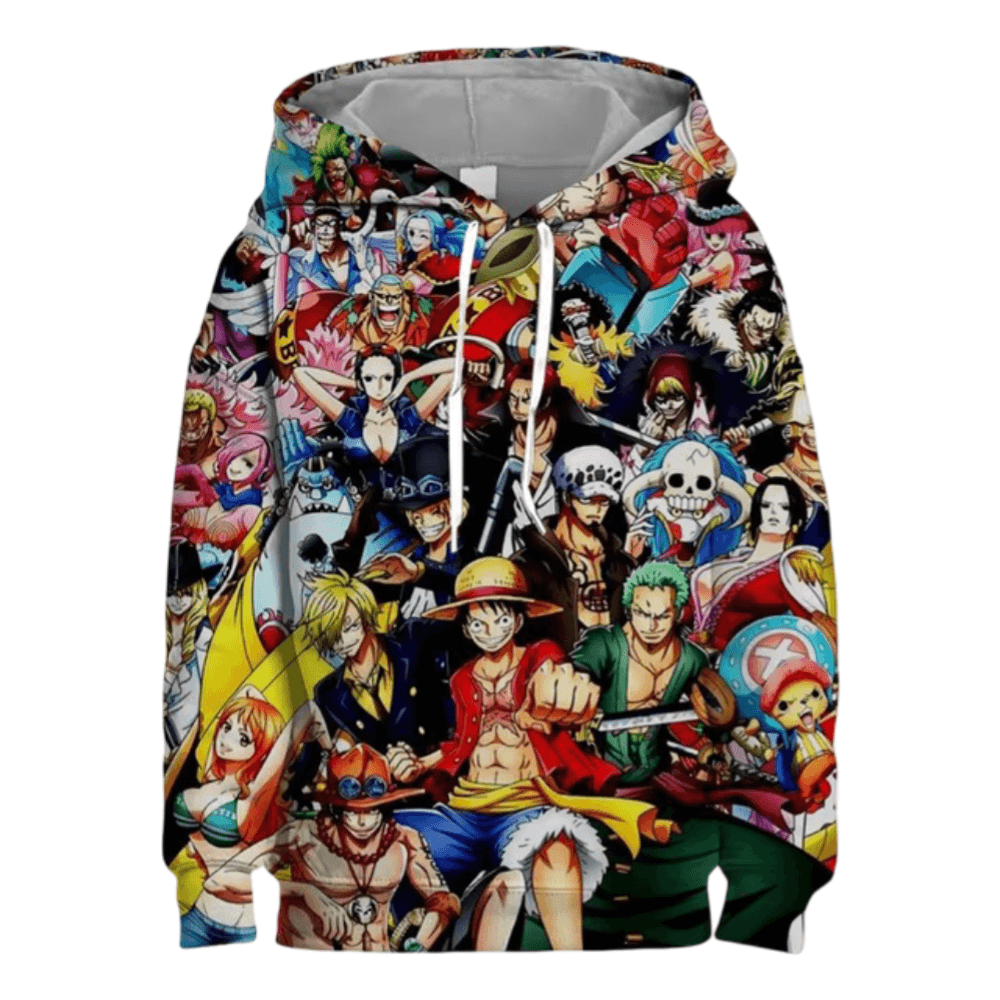 Anime One Piece Character Hoodie For Men