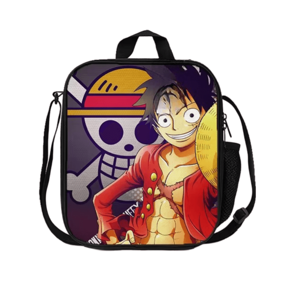 Anime One Piece Monkey D. Luffy And Straw Hat Pirates Lunch Bag