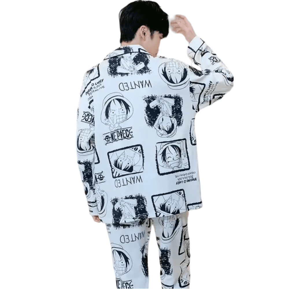 Anime One Piece Luffy Pajama Set — detail 1