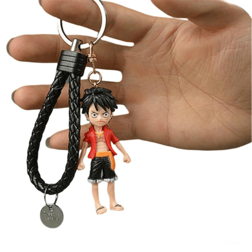 Anime Monkey D. Luffy Keychain