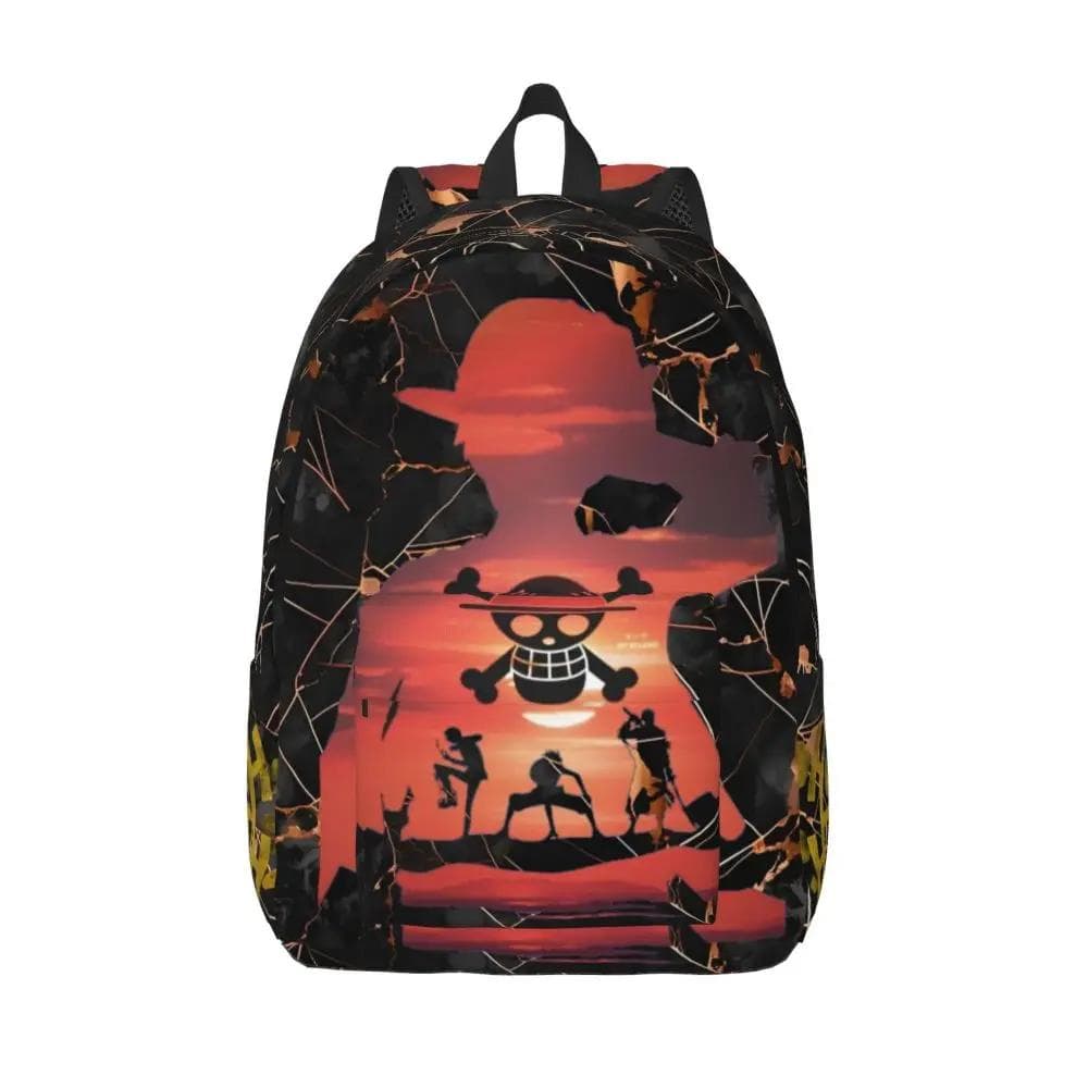 Anime One Piece Crew Silhouette Backpack
